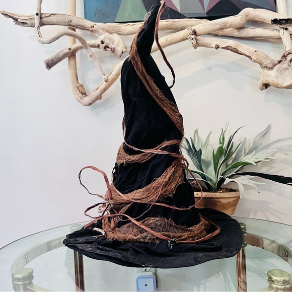 Witch Halloween costume, hand made, artist Jaqueline Cruz, dark devil + with hat - Picture 16 of 16